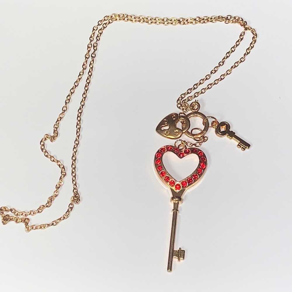 Heart Key Necklace